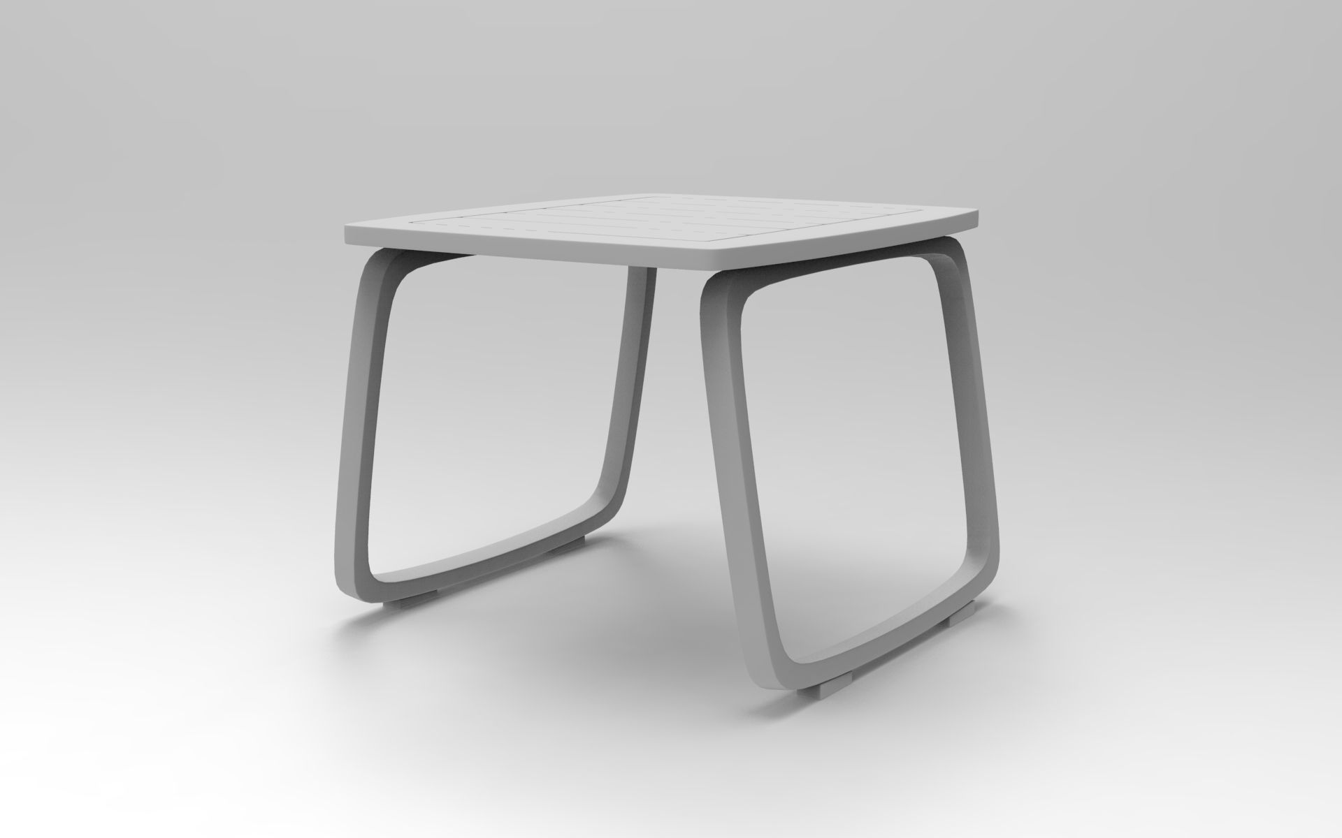 Nutr Side Table Low-poly 3D model_7