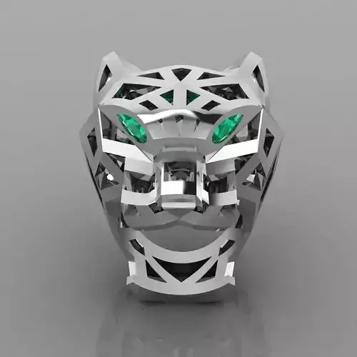  men ring panther mk0036