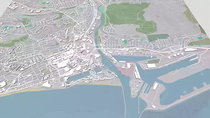 Cityscape Swansea UK