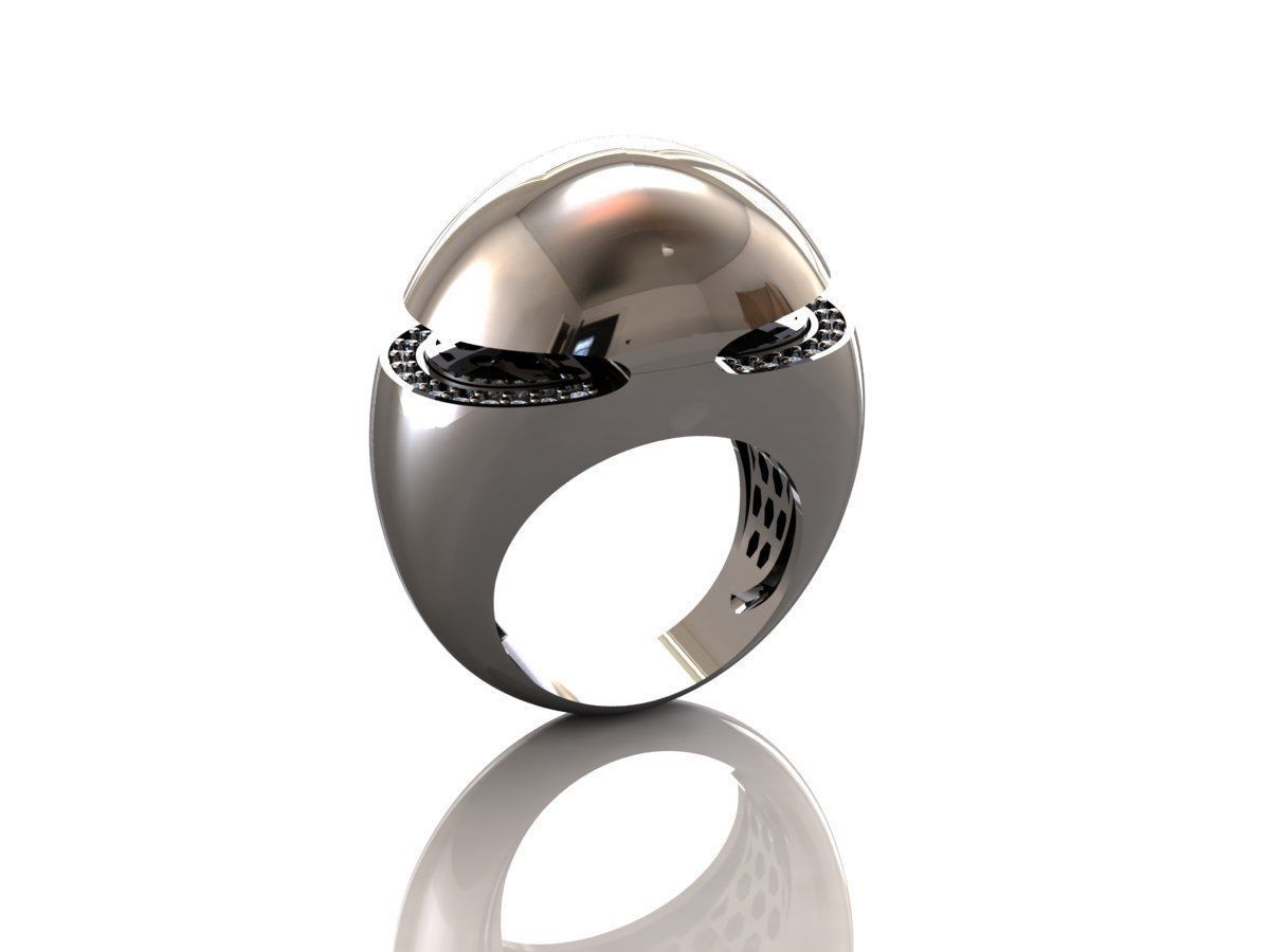 Ring Bulgari 8 3D print model_12