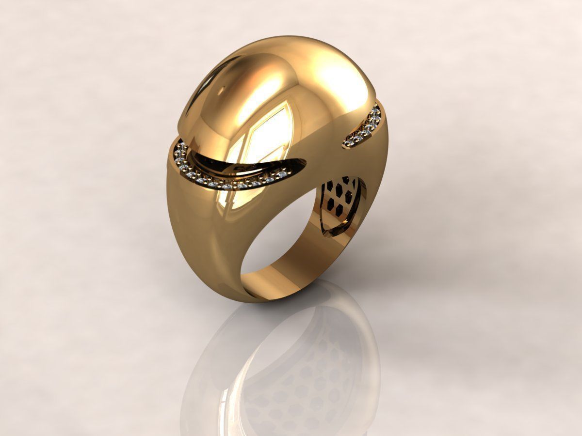 Ring Bulgari 8 3D print model_3