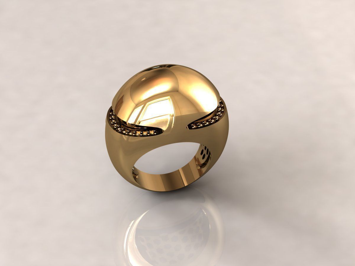 Ring Bulgari 8 3D print model_1