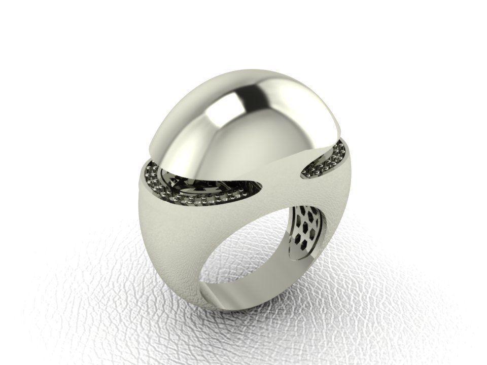 Ring Bulgari 8 3D print model_13