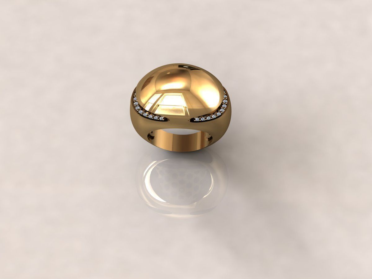 Ring Bulgari 8 3D print model_9