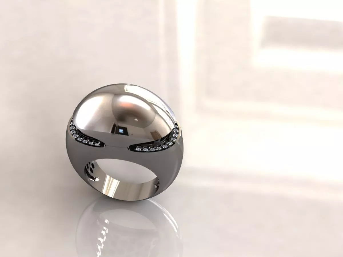 Ring Bulgari 8 3D print model_0