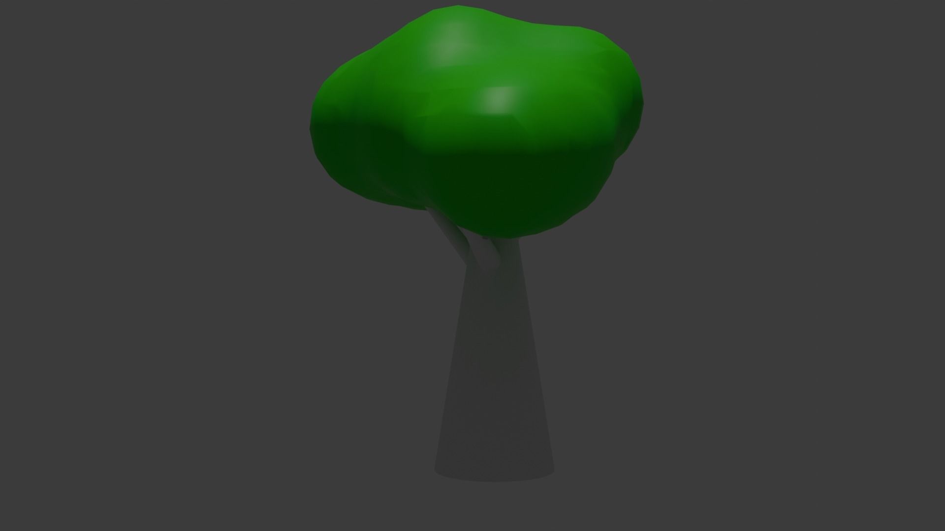 Simple Tree 3D model_1