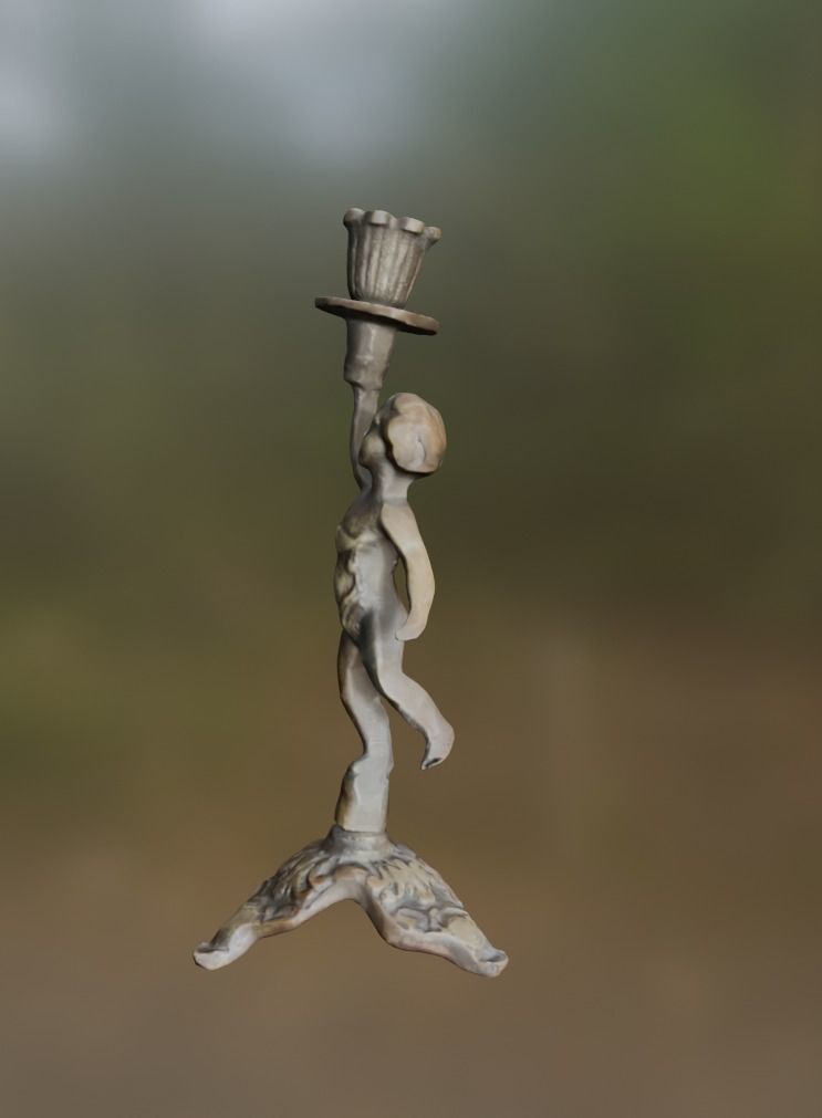 The boy Low-poly 3D model_2