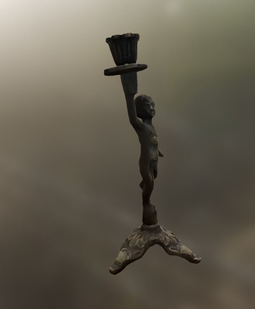 The boy Low-poly 3D model_1