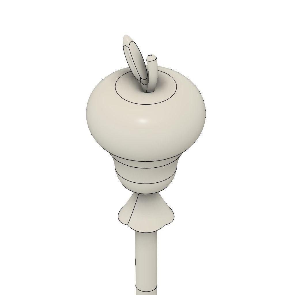 Lucifer cane Hazbin Hotel 3D print model_14