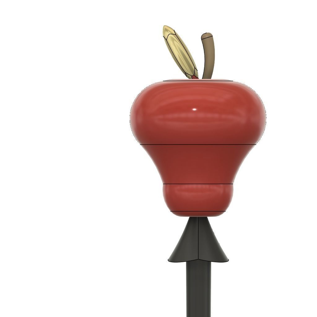 Lucifer cane Hazbin Hotel 3D print model_16