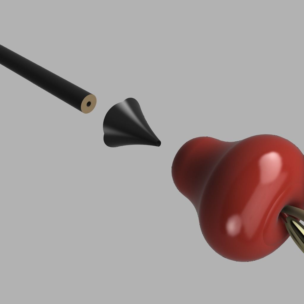 Lucifer cane Hazbin Hotel 3D print model_5