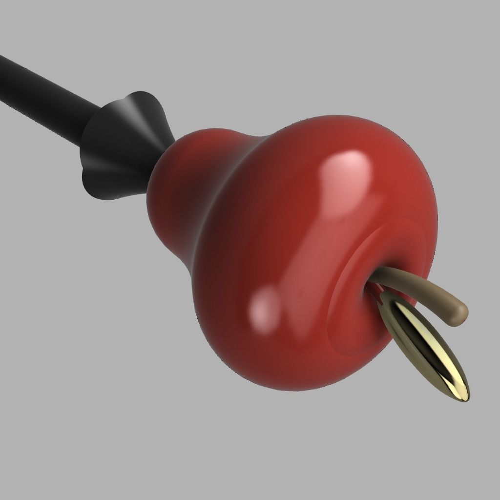 Lucifer cane Hazbin Hotel 3D print model_4