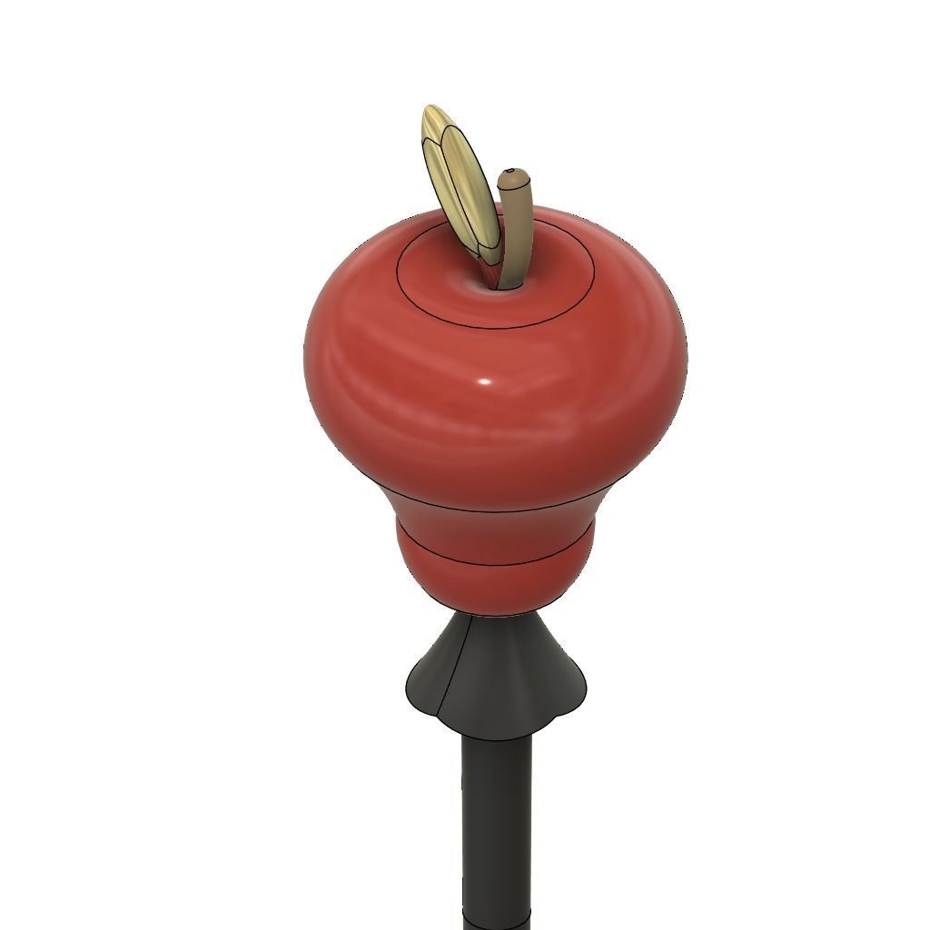 Lucifer cane Hazbin Hotel 3D print model_22