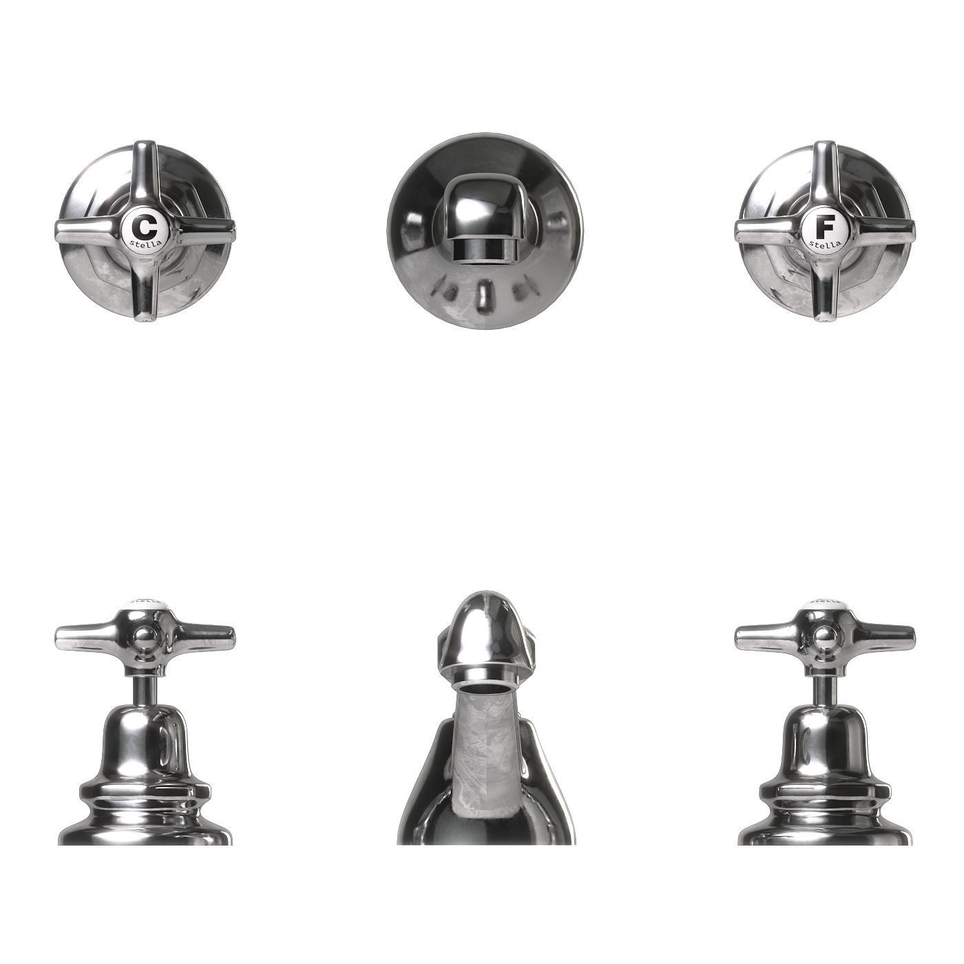 Rubinetterie Stella Italica Taps 3D model_1