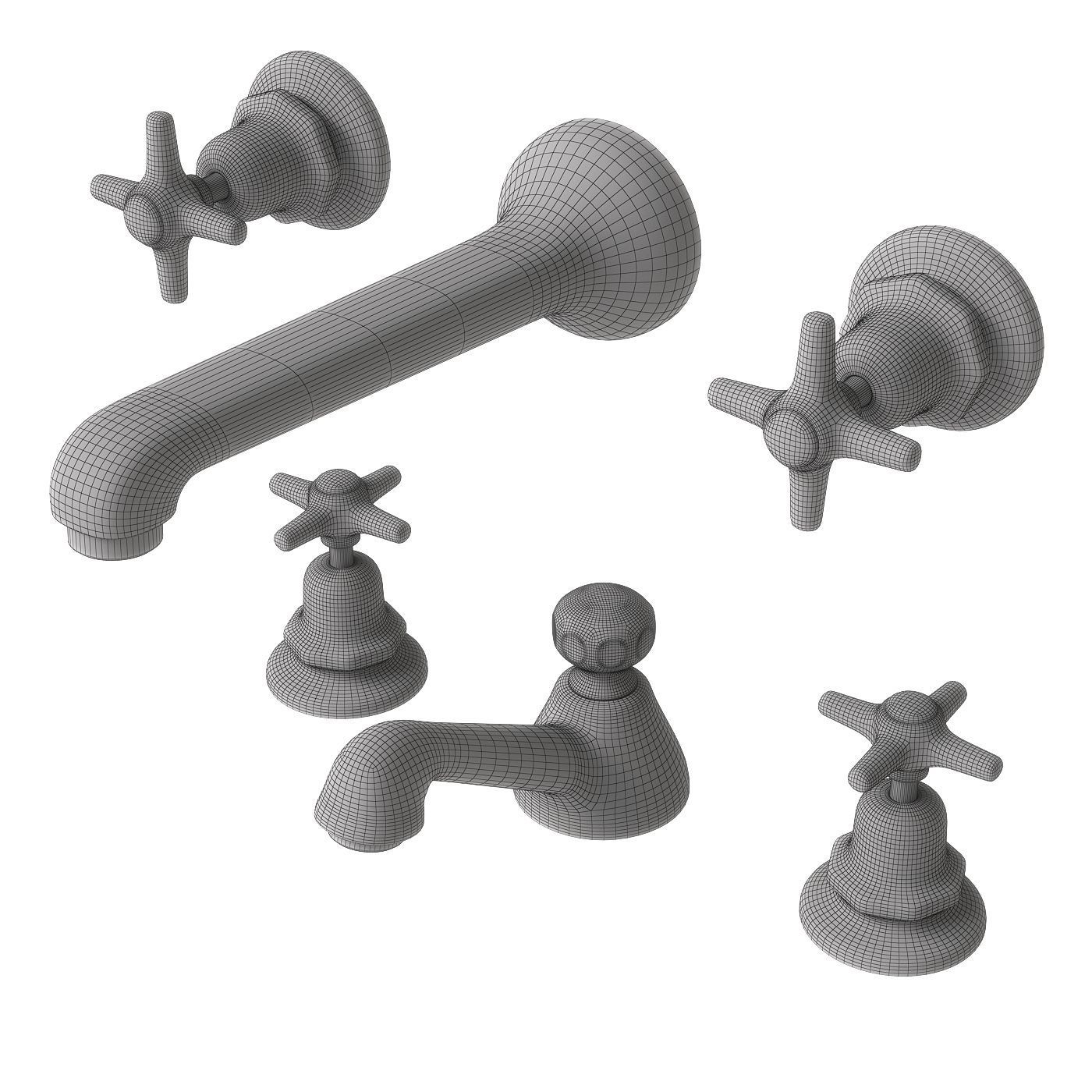 Rubinetterie Stella Italica Taps 3D model_5