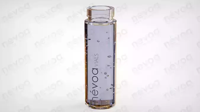 Vial Series S  - Spray - PET-VSS-015 - 1-5 ml 3D model