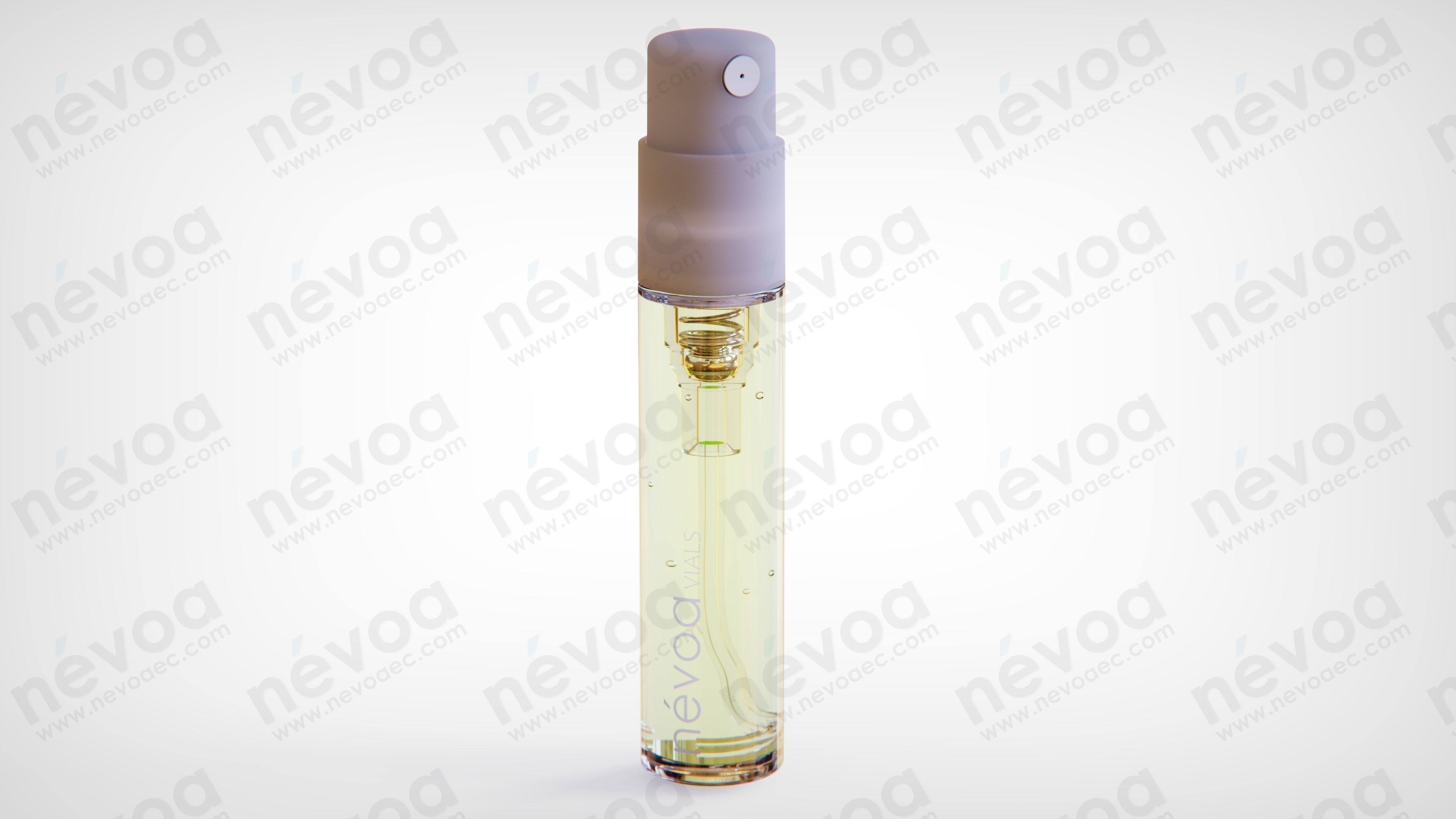 Vial Series S - Spray - Mist sprayer - 2 ml 3D model_1