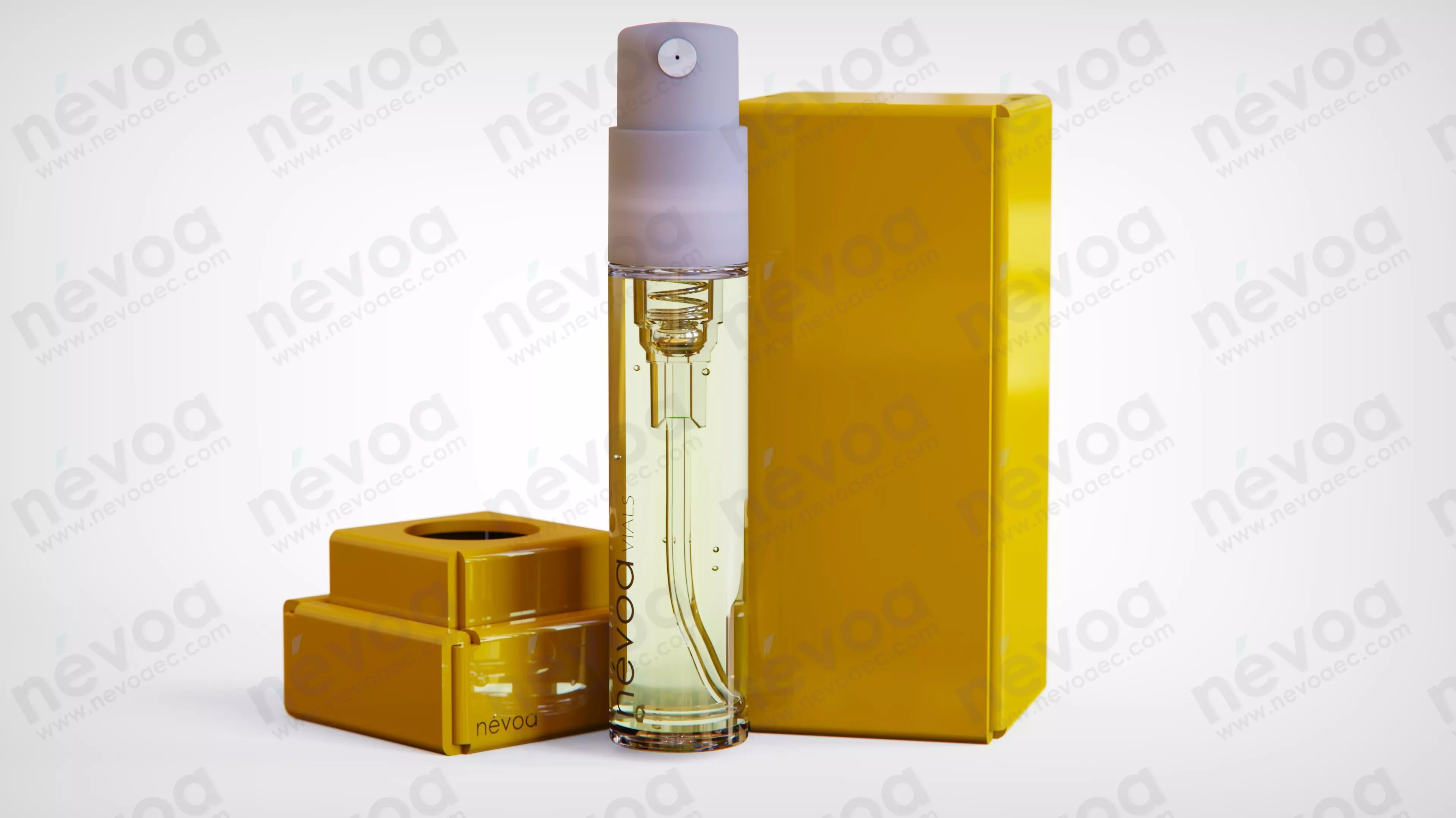 Vial Series S - Spray - Mist sprayer - 2 ml 3D model_0