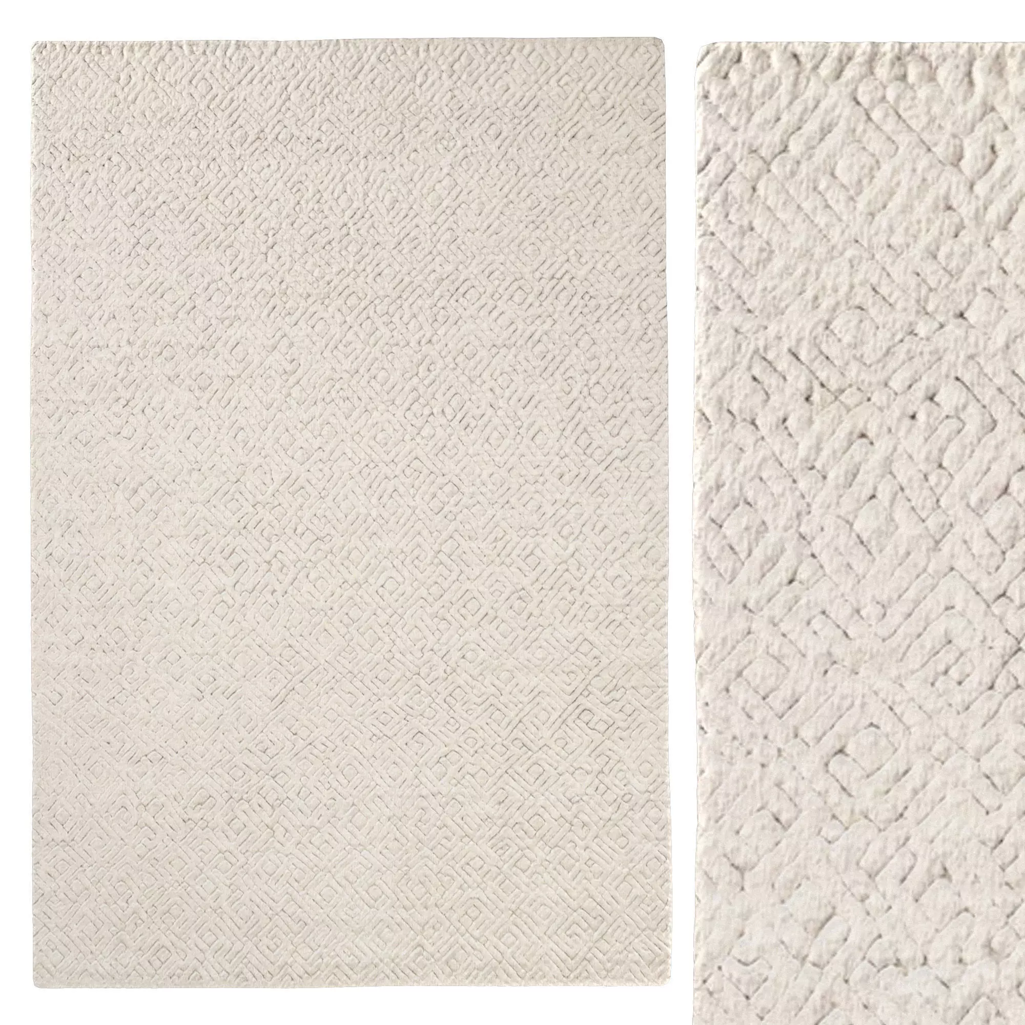  JAHAN WOOL RUG 3D model_0