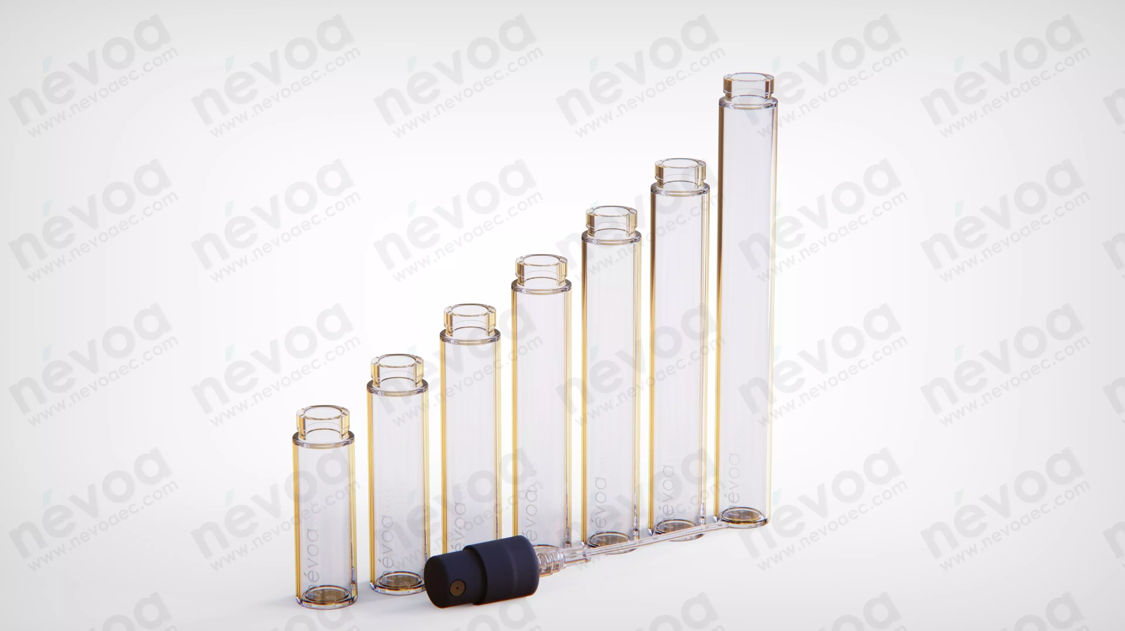 Vials Series S - Spray - Mist sprayer - 1-5 - 5 ml 3D Model Collection_0