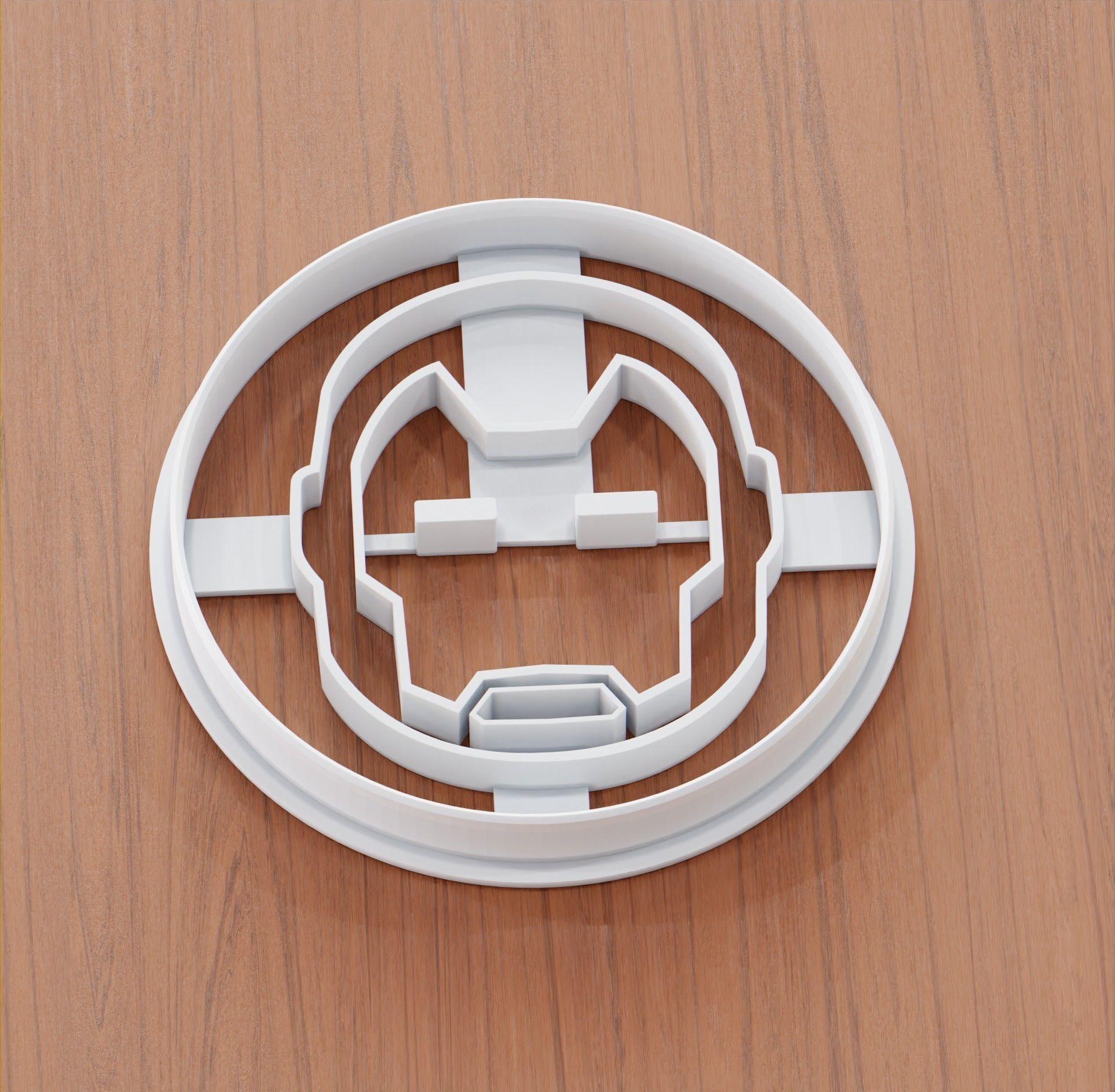   stl super hero Cookie Cutter 3D print model_6