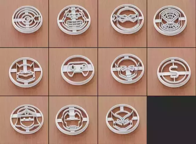   stl super hero Cookie Cutter