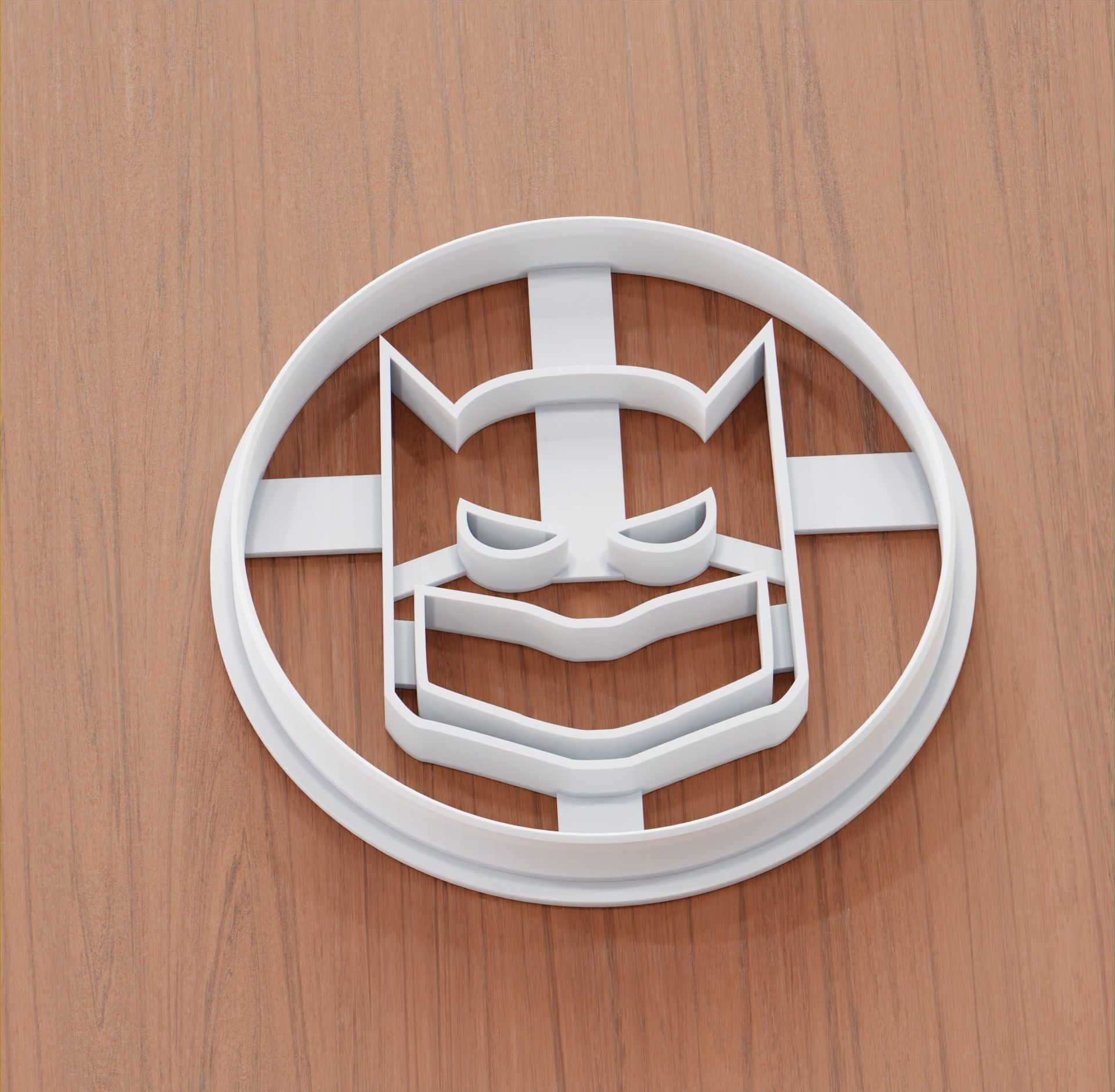   stl super hero Cookie Cutter 3D print model_2