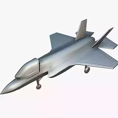 Lockheed Martin F-35B Lightning II - 3D Printable Model 3D print model