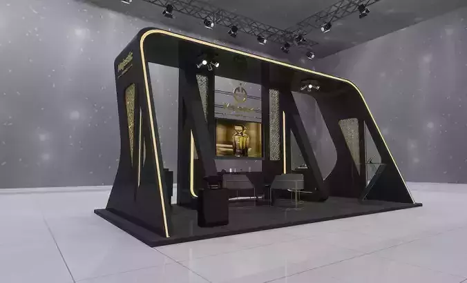 exhibition booth for majestic co 