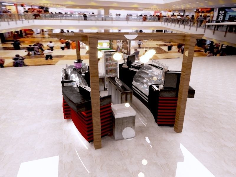 KIOSH MALL-65543 3D model_2
