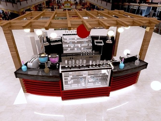 KIOSH MALL-65543 3D model
