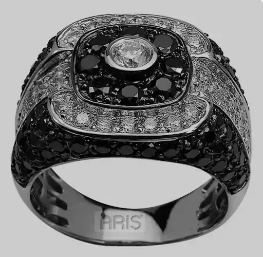 man ring with Diamond