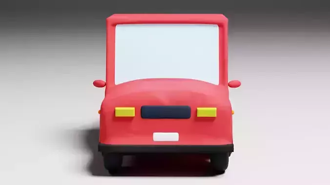 Cartoon Clay Car Toy