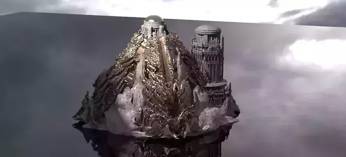 Dantes underworld pyramid