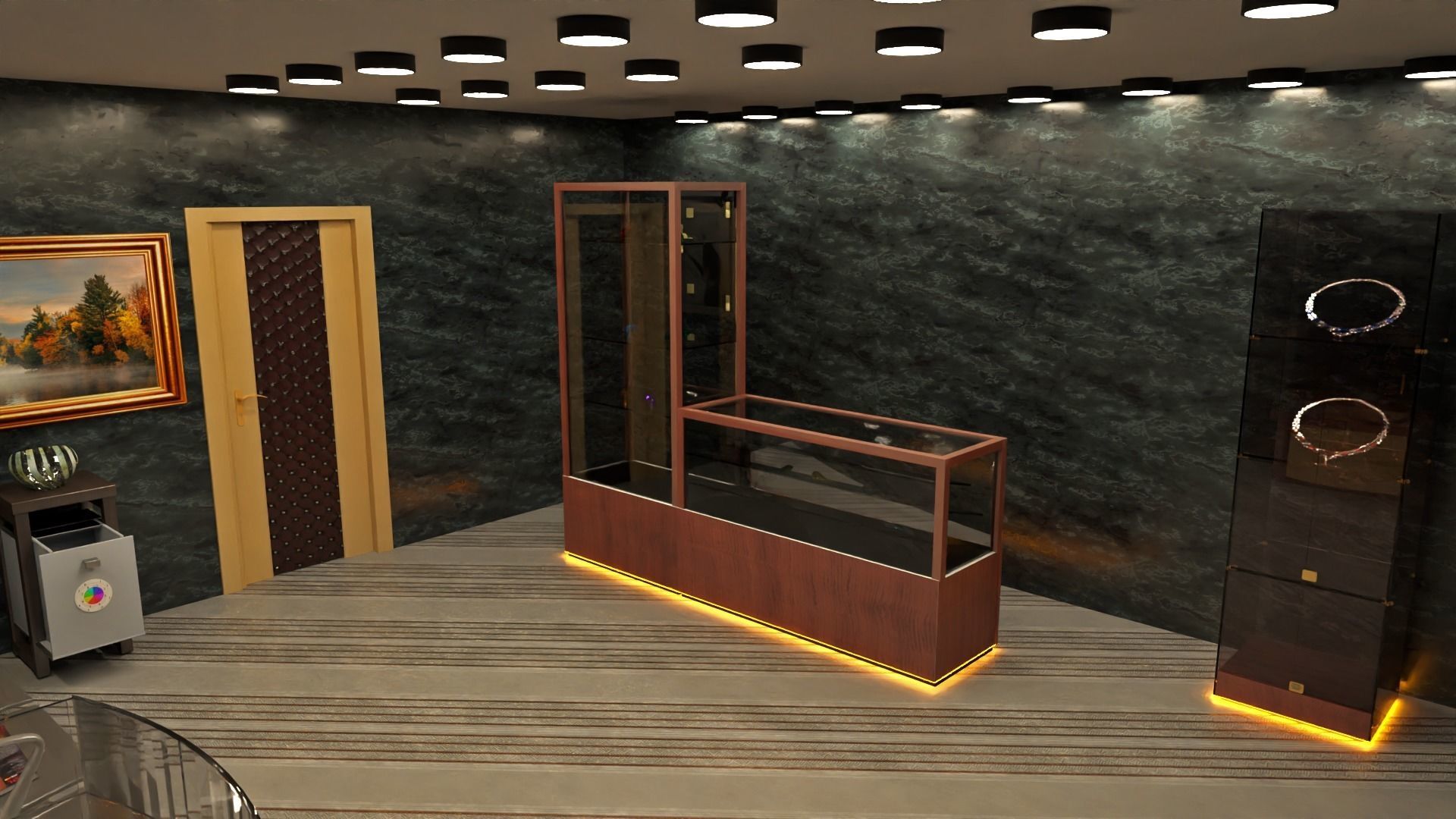 Jewelry Shop 3D model 3D model_2
