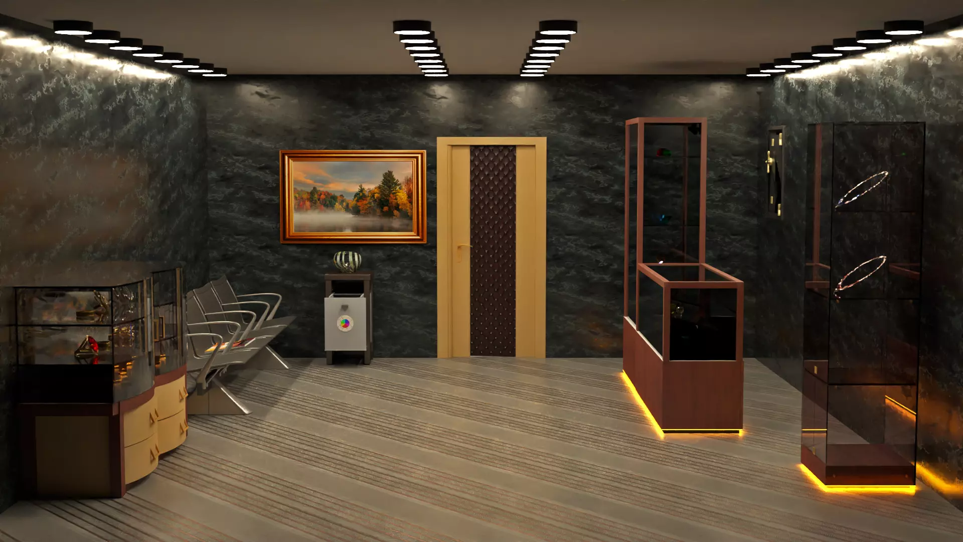 Jewelry Shop 3D model 3D model_0