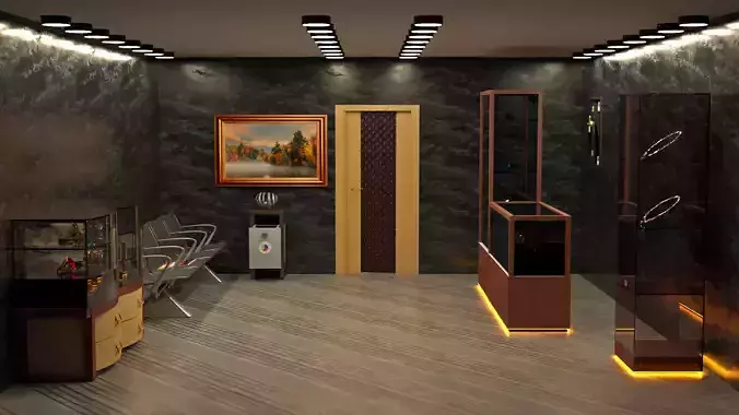 Jewelry Shop 3D model
