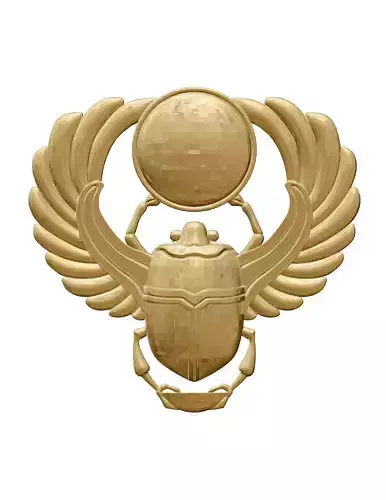 SCARAB MOON 3D print model
