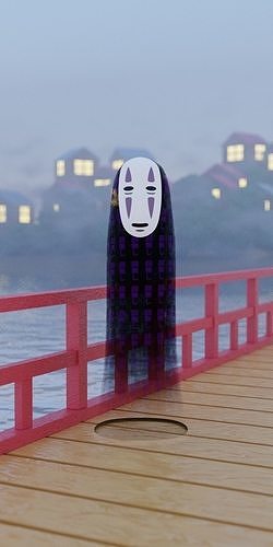No-Face 3D model