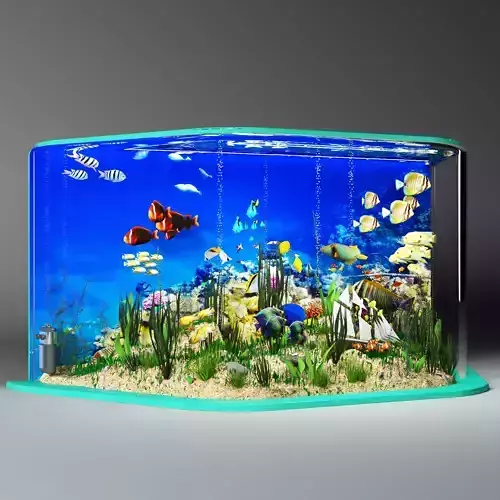 Aquarium 3D model