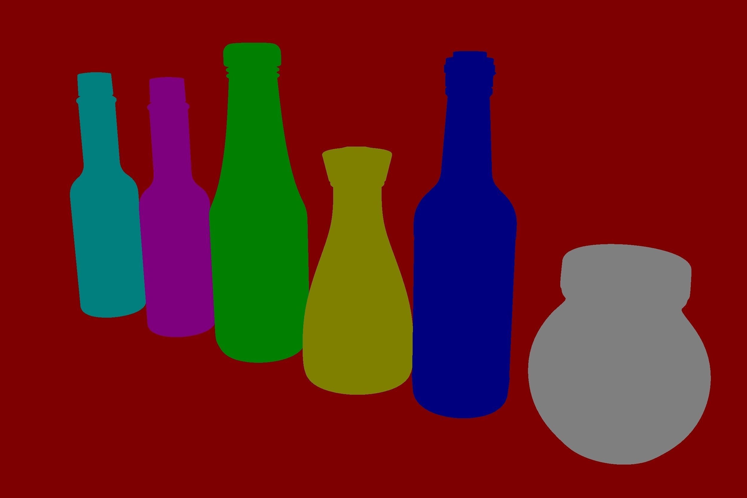 Sauce In Glass Bottle 3D Model 3D model_7