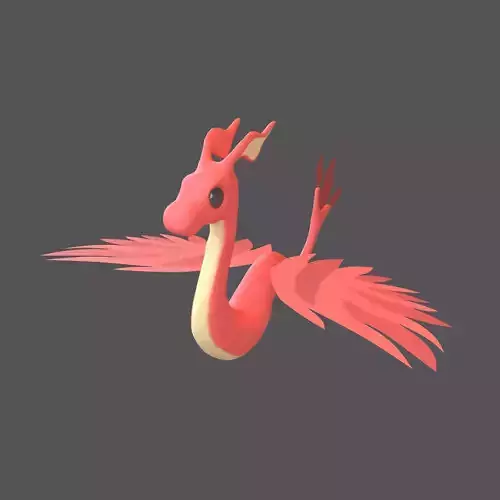 Cartoon Dragon Character v1 003