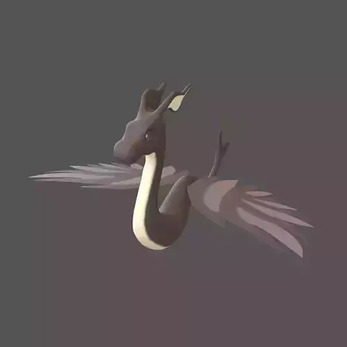 Cartoon Dragon Character v1 004