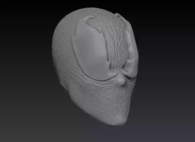 symbiote spider-man headsculpt