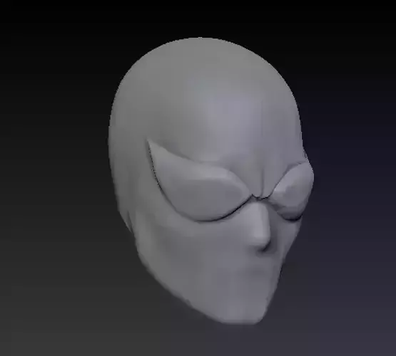symbiote spider-man v2 headsculpt