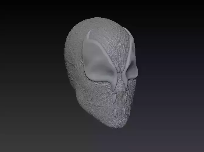 symbiote spider-man v3 headsculpt