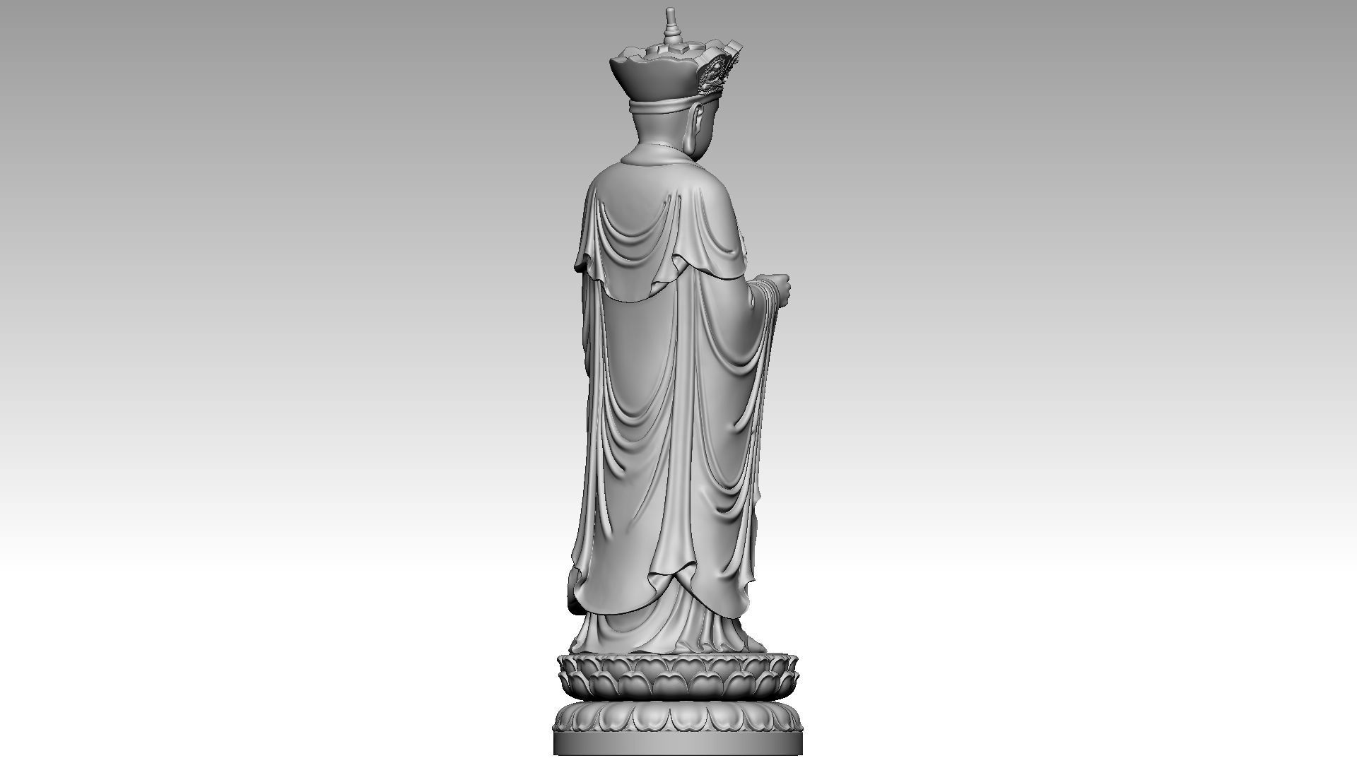 Buddha Sangha  3D print model_5