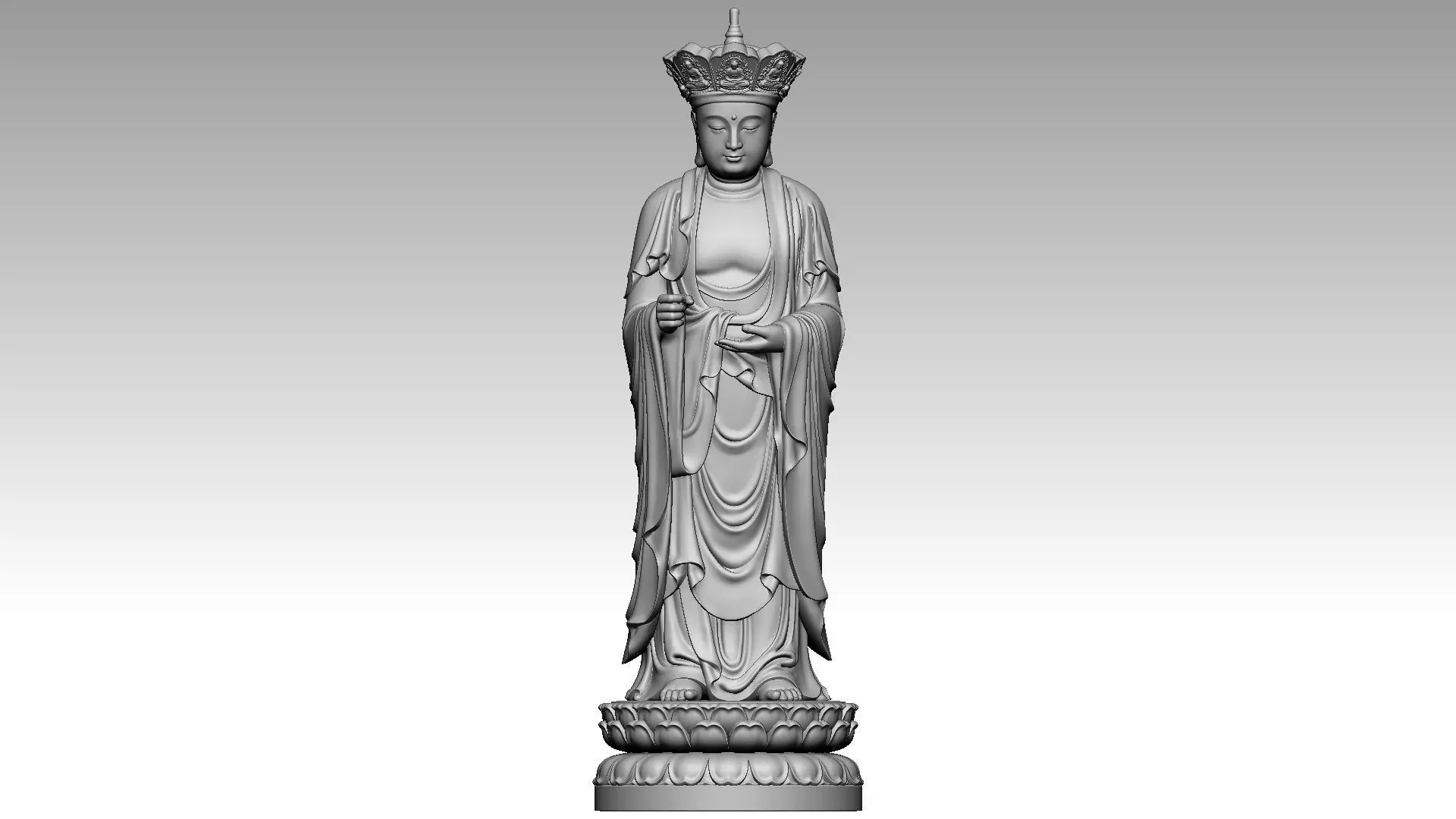 Buddha Sangha  3D print model_0
