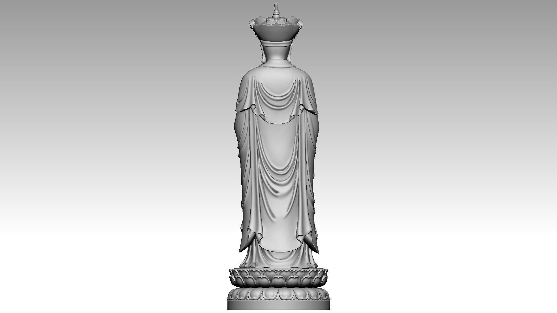 Buddha Sangha  3D print model_4