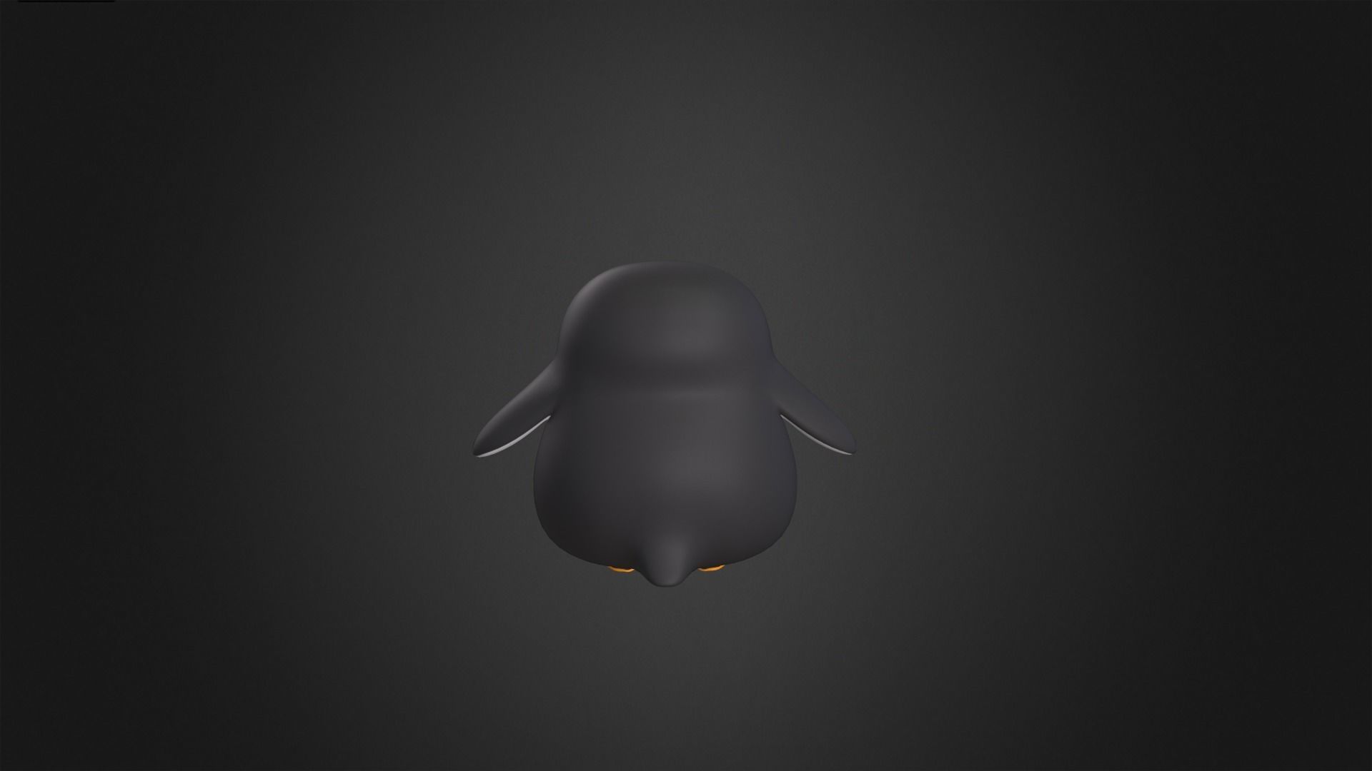 Asset - Cartoons - Animal - Penguin Rigged 3D model_9